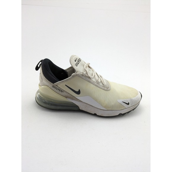 Mens Nike Air Max 270 G White Black Spikeless Golf Shoes CK6483-102 Size 9 main image 4